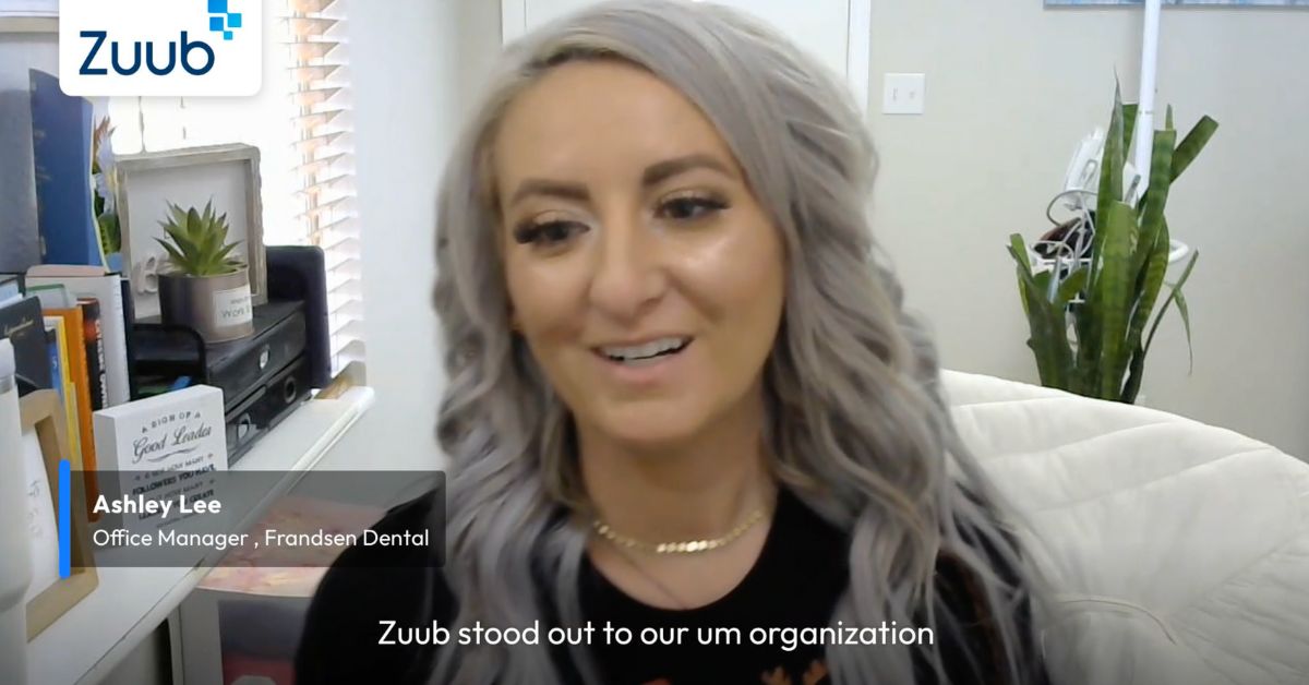Ashley from Frandsen Dental Shares how Zuub helps increase patient experience