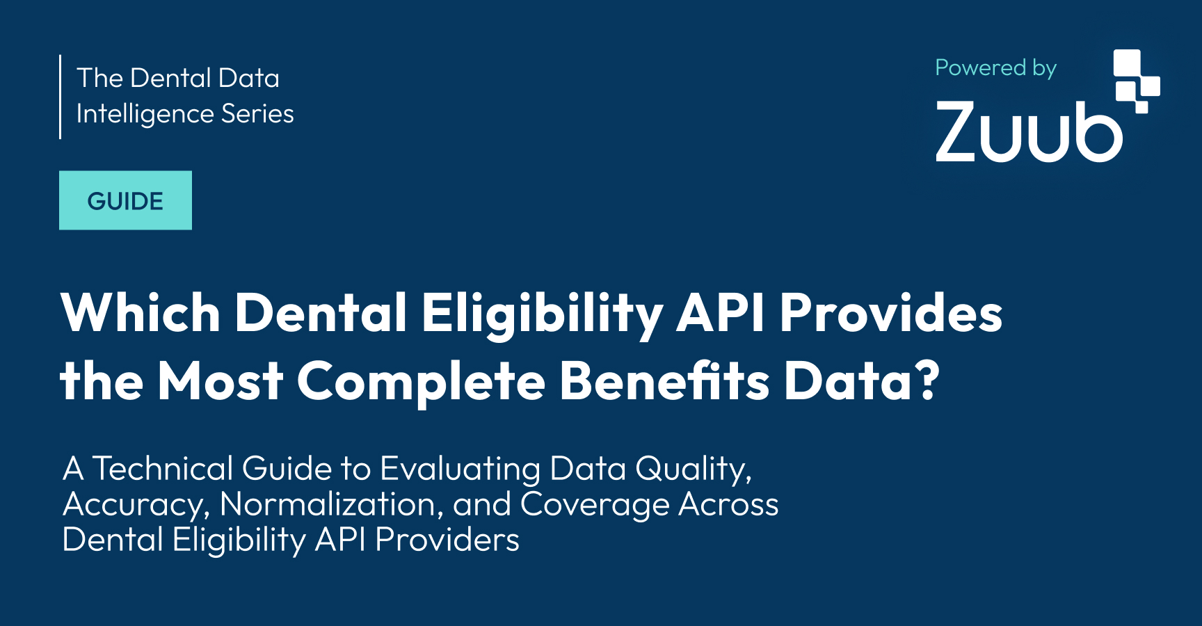 Which Dental Eligibility API Provides the Most Complete Benefits Data?